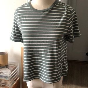 Aritzia Community striped tee shirt